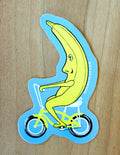 "BANANA BIKE"   3" VINYL STICKER