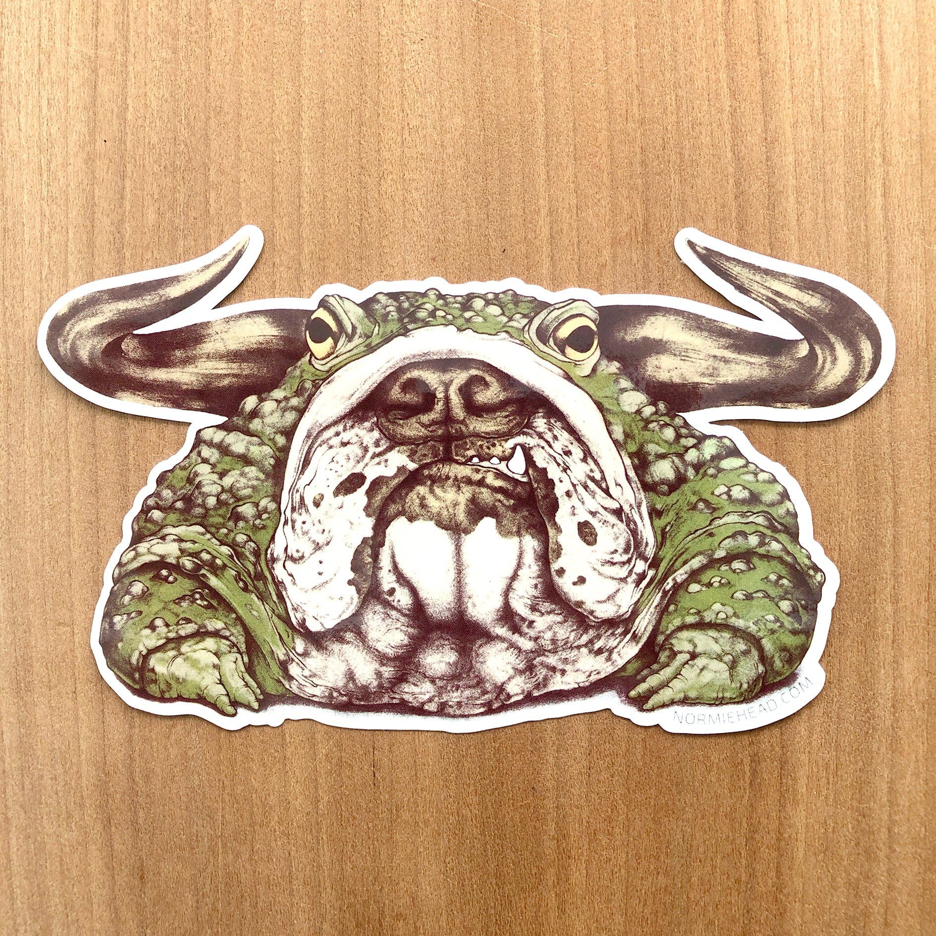 "BULL" 3" VINYL STICKER