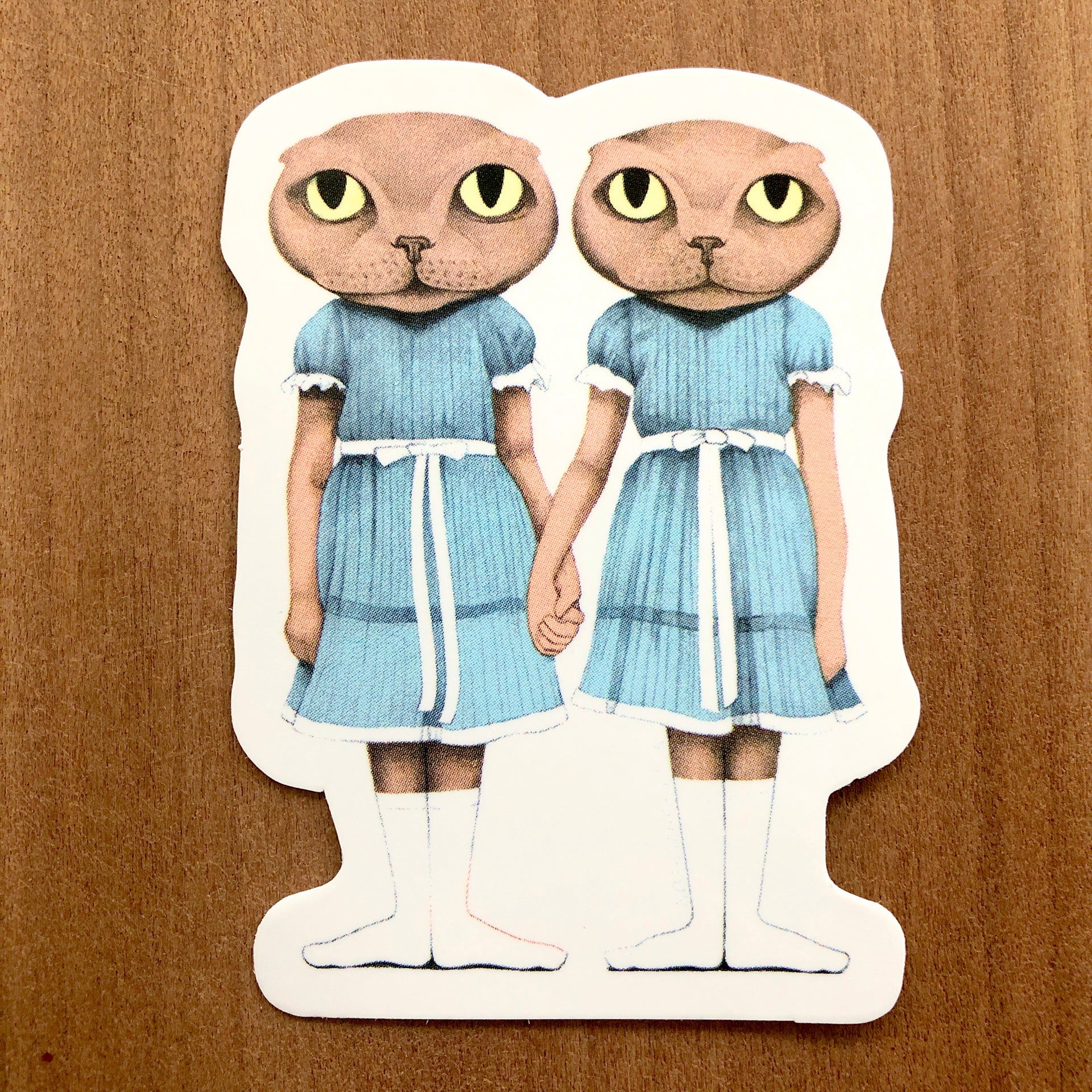 "COMEPLAY WITH US"    3" VINYL STICKER