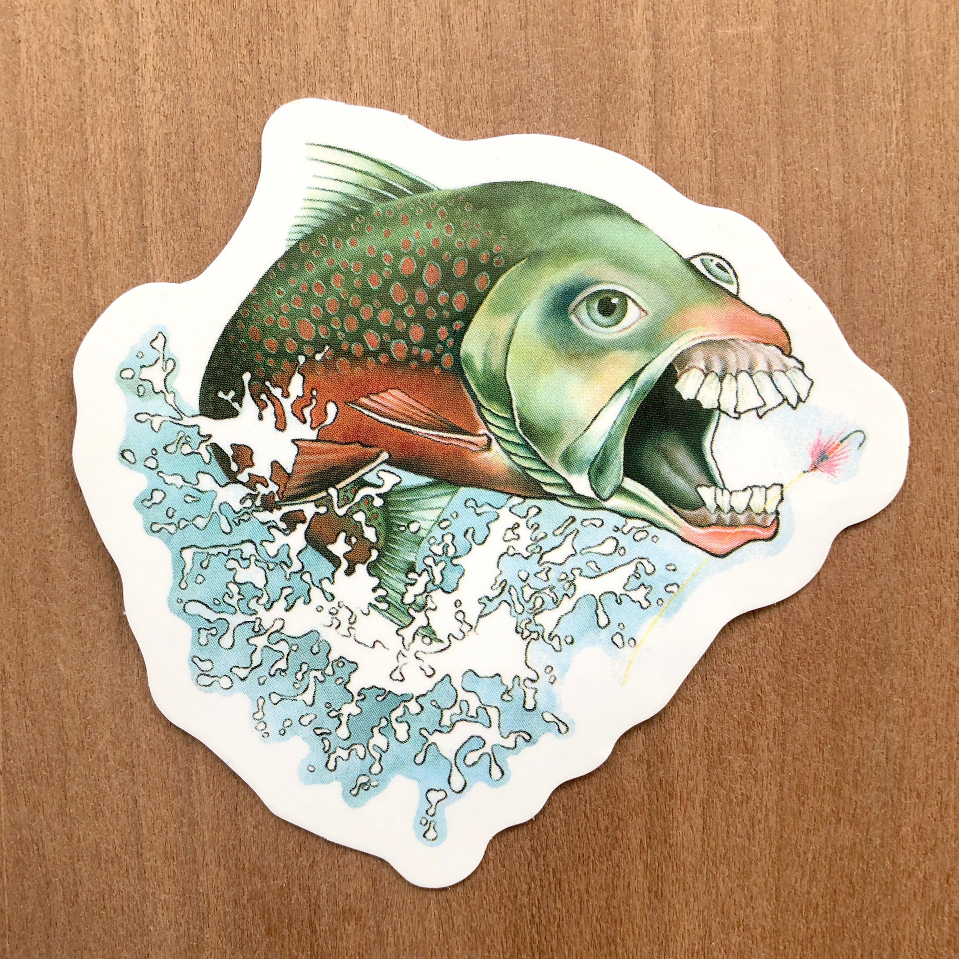 "DON'T TEMPT ME"   3"VINYL STICKER