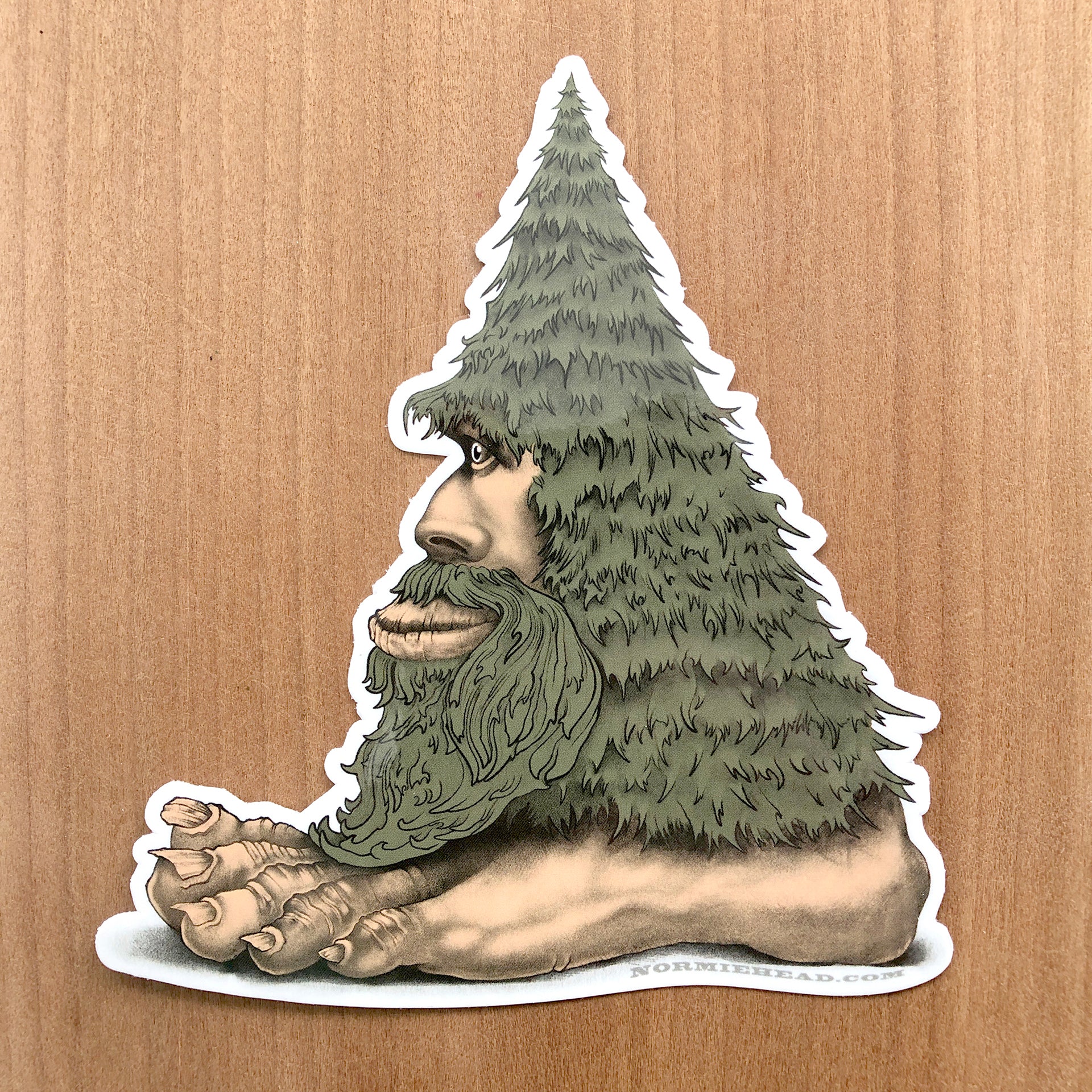 "DOUG FUR"   5" VINYL STICKER