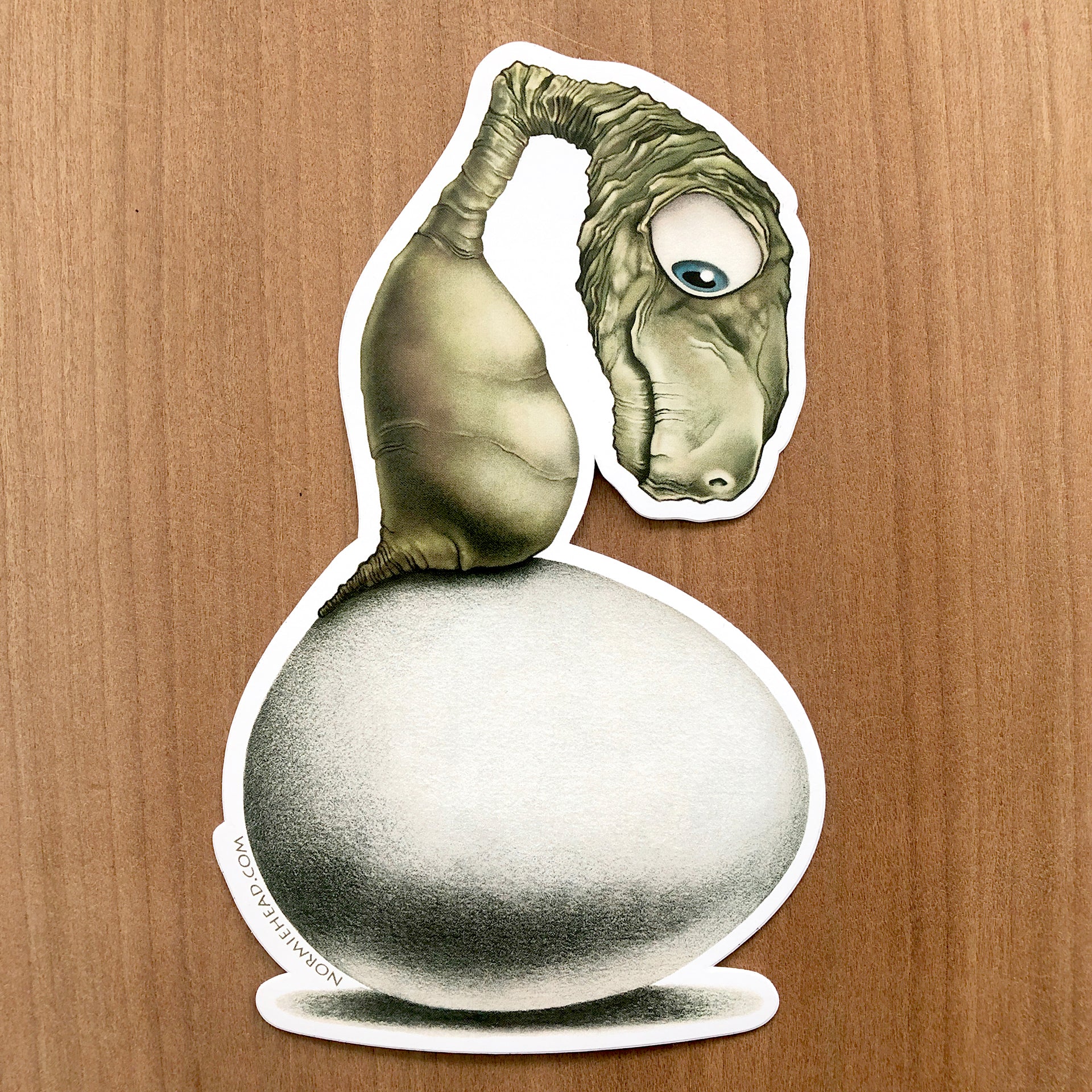 "EXPECTING STICKER"   6" VINYL STICKER