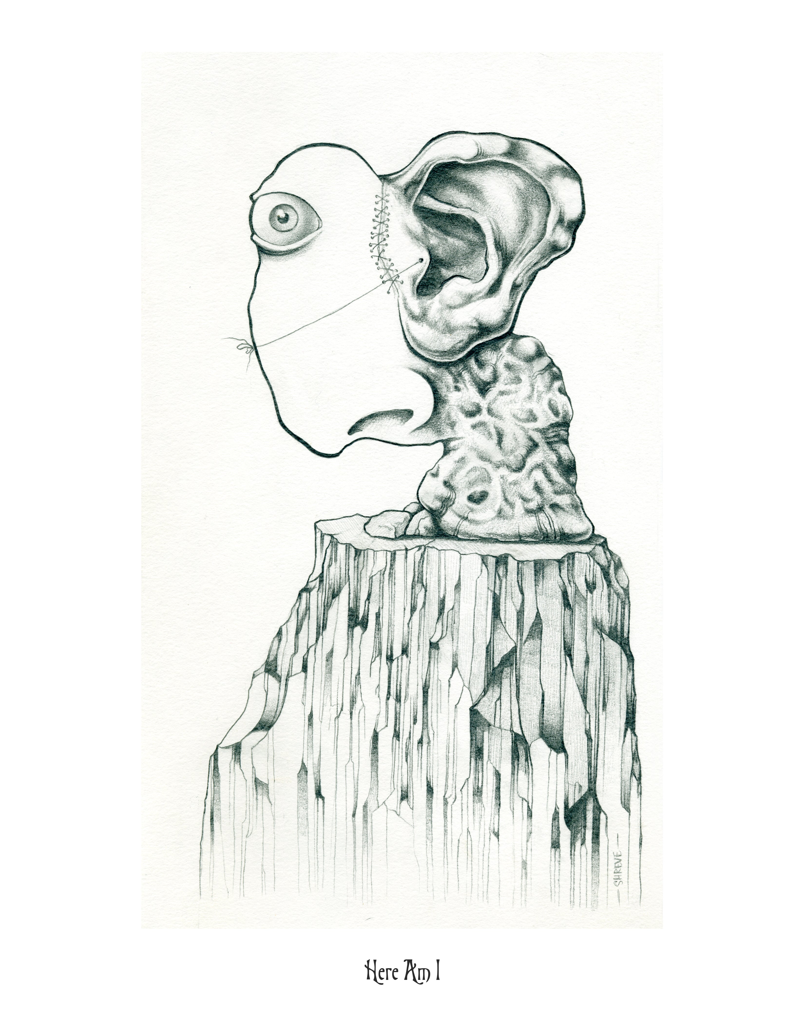 Here Am I. 11"x14" Print