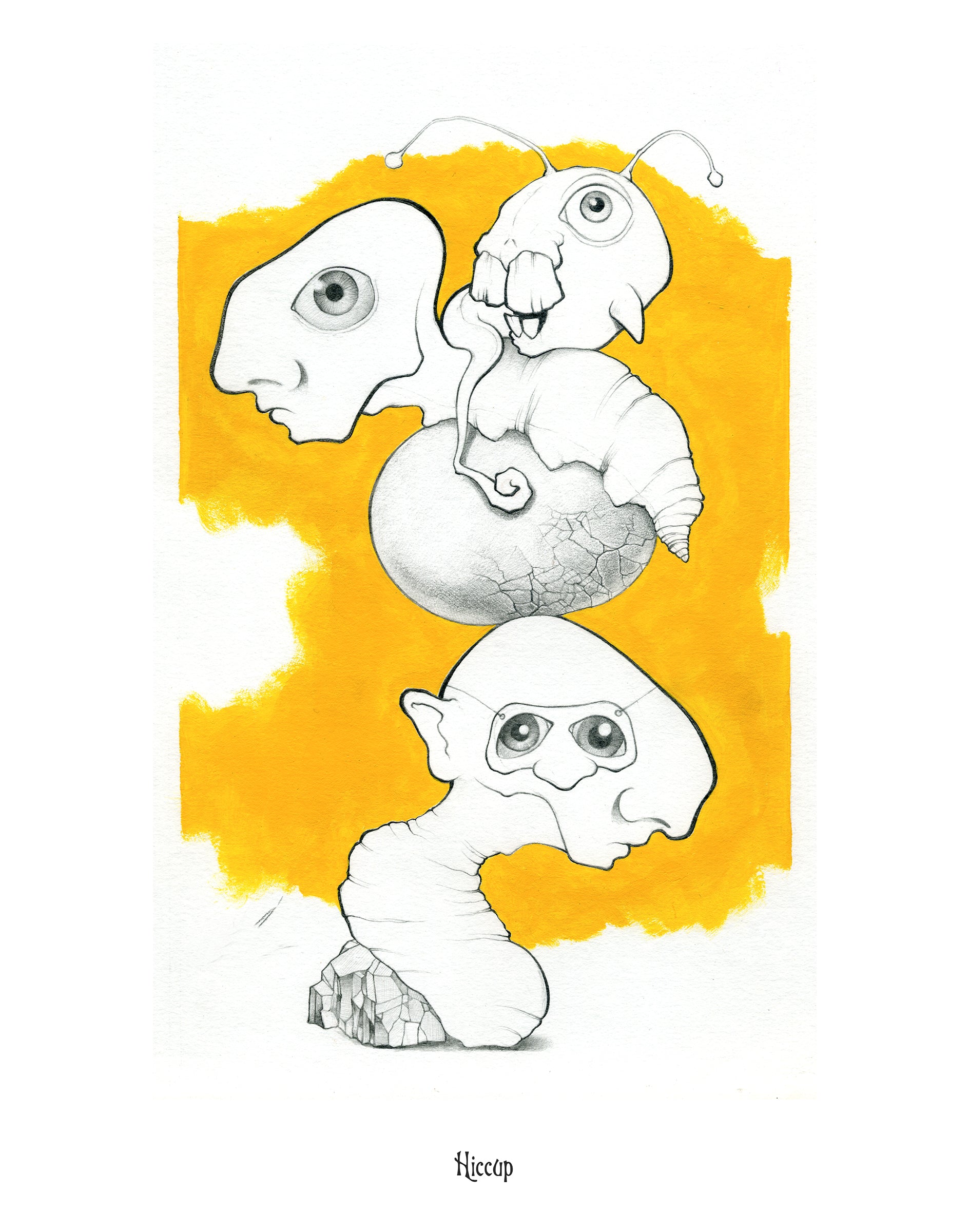 Hiccup. 11x14 Print