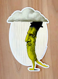 "PICKLED"   6" VINYL STICKER
