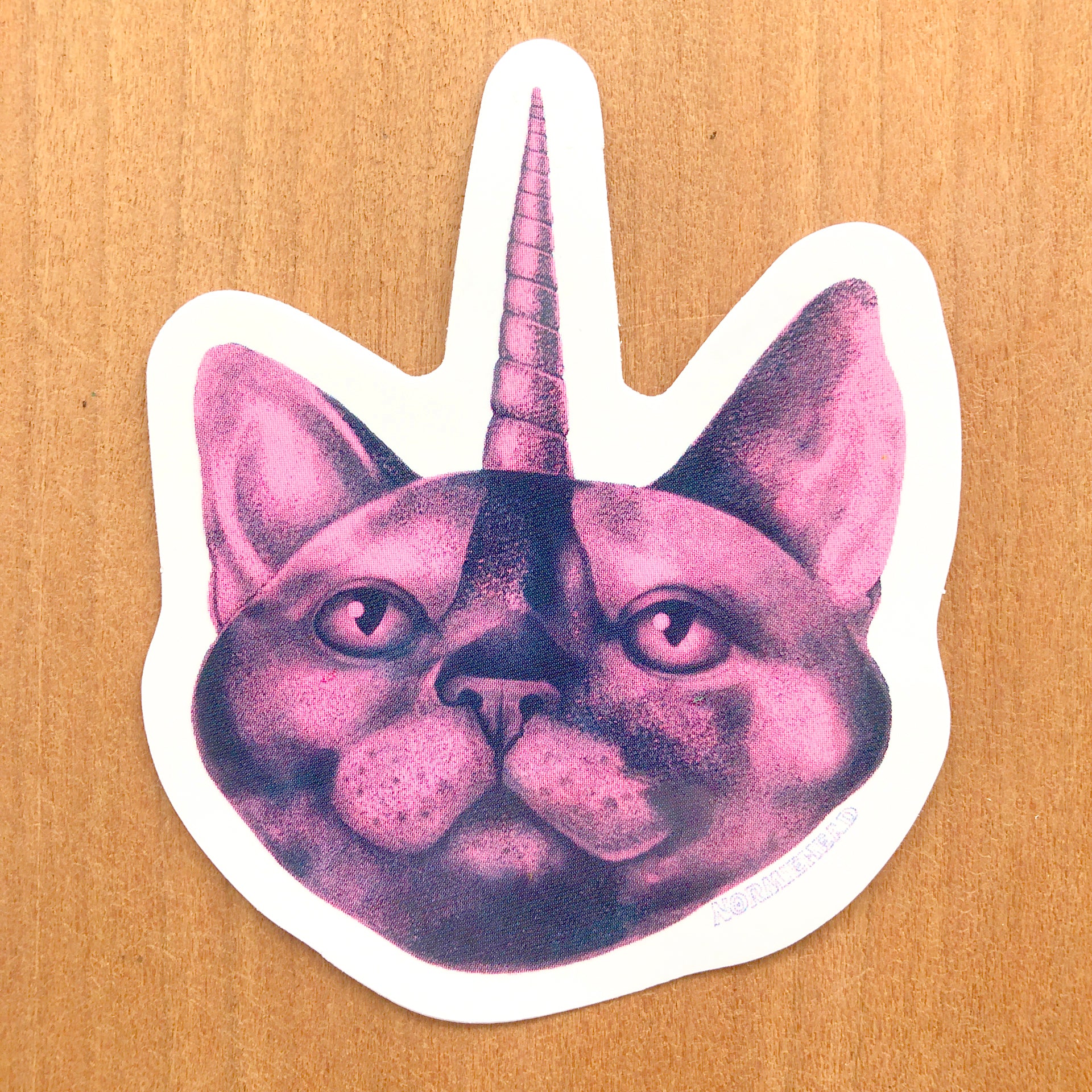 "UNACORN"   3" VINYL STICKER